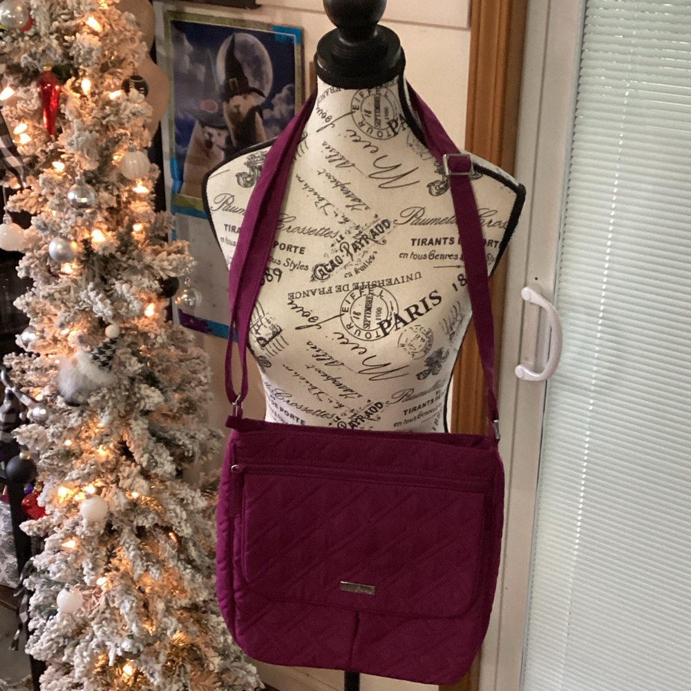 Vera Bradley Magenta Crossbody Bag